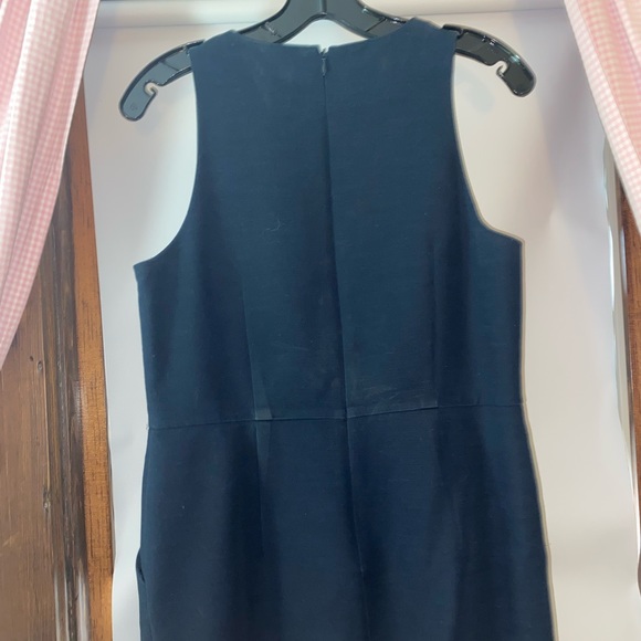 Ann Taylor loft, navy pencil dress size 6 - Picture 3 of 3